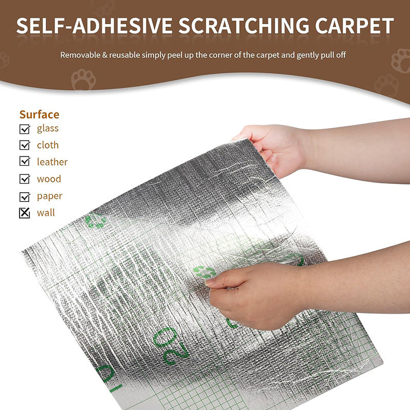 Self-Adhesive Cat Scratch Mat