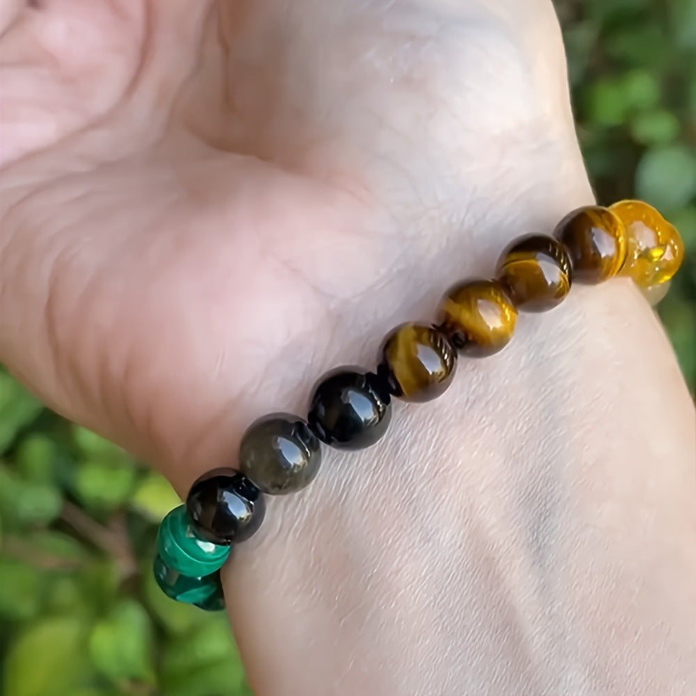 Natural Stone Beaded Bracelet