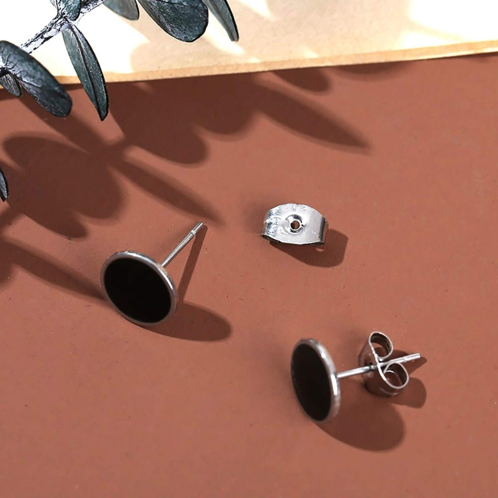 Punk Stainless Steel Earrings