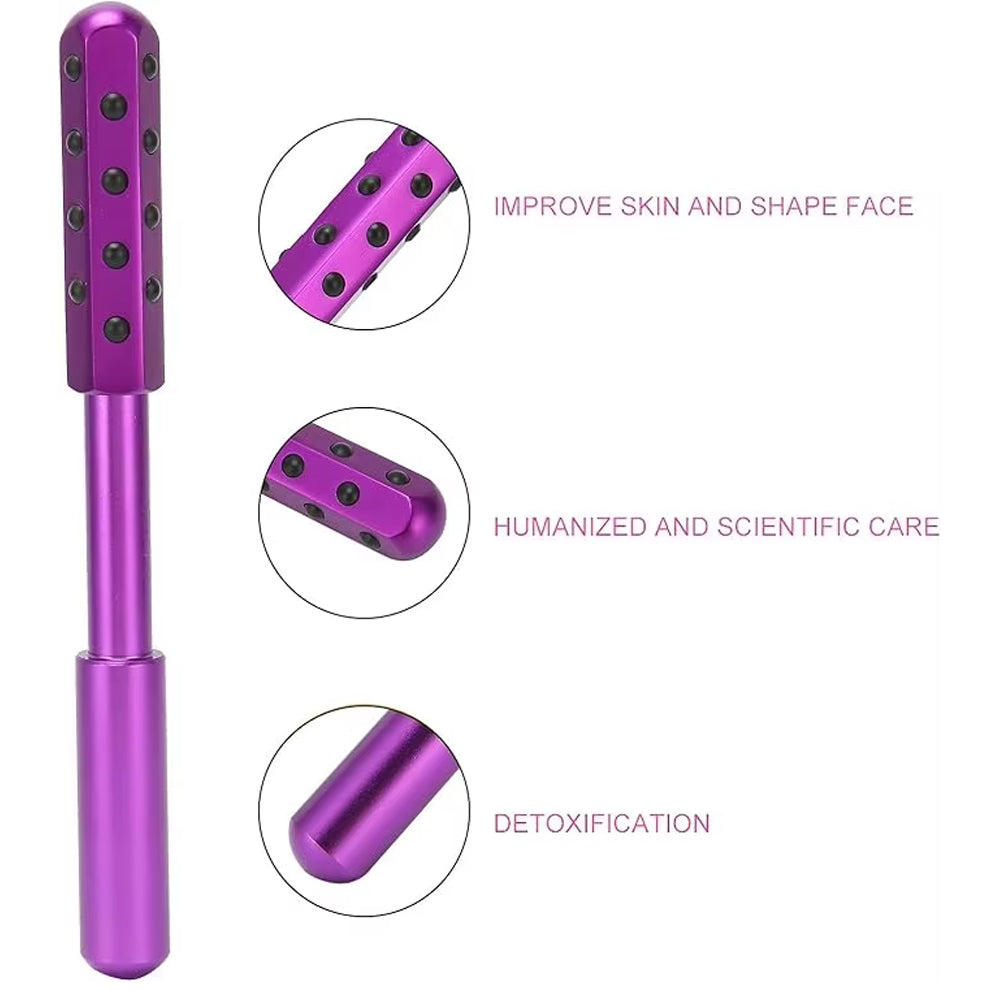 Beaded Facial Massage Roller Wand