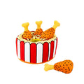 Plush Chicken Leg Dog Toy