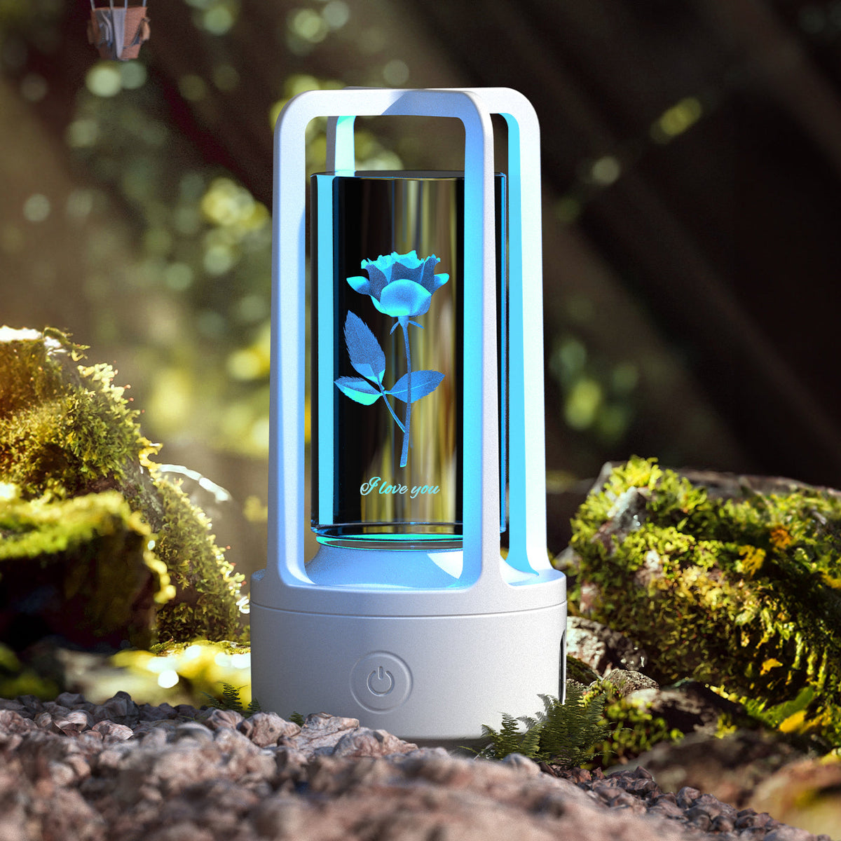 Acrylic Night Lamp & Bluetooth Speaker