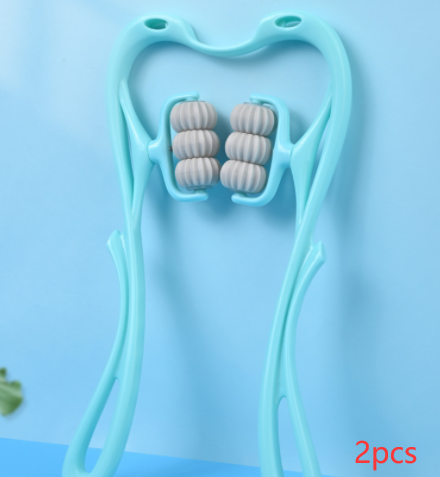 6-Wheel Manual Neck & Shoulder Massage Roller