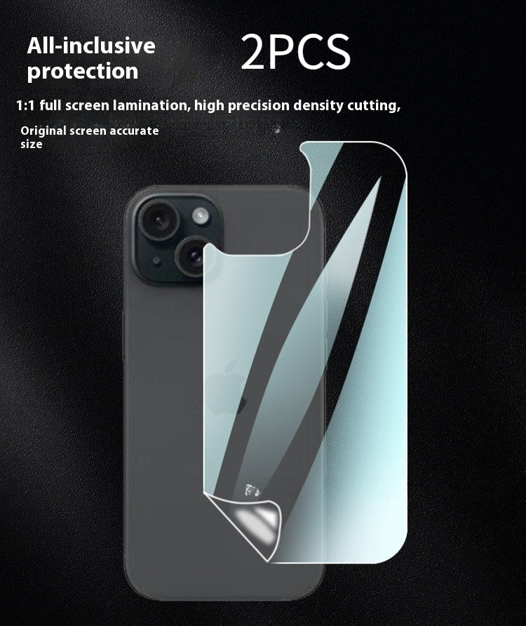 Clear Back Protector Film for iPhone