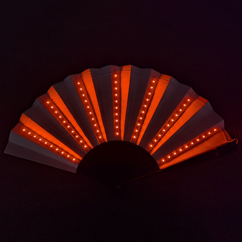 LED Light-Up Folding Hand Fan