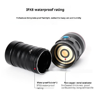 High-Power Long-Range Flashlight