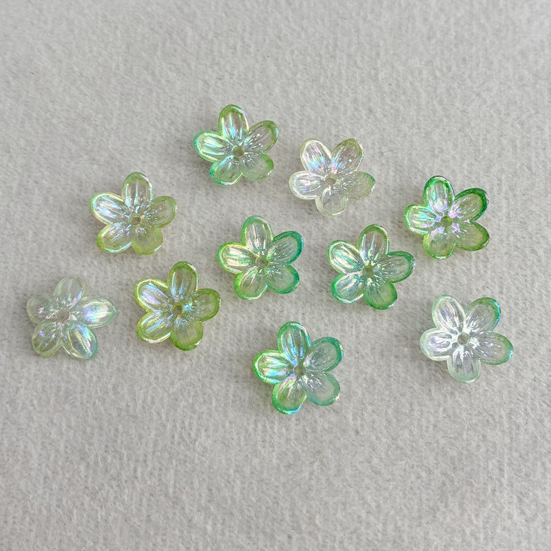 Glow-in-the-Dark Flower Beads