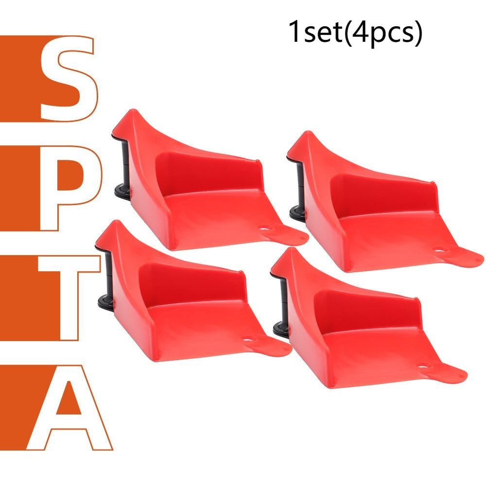 Portable Wheel Chocks (4-Pack)