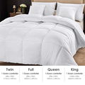 Down-Alternative Microfiber Comforter (White)