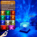 Rotating Water Ripple Night Light