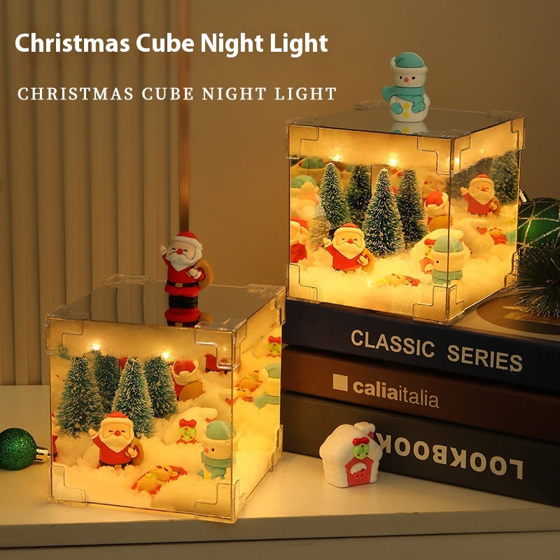 DIY Christmas Mirror Cube Lamp Kit