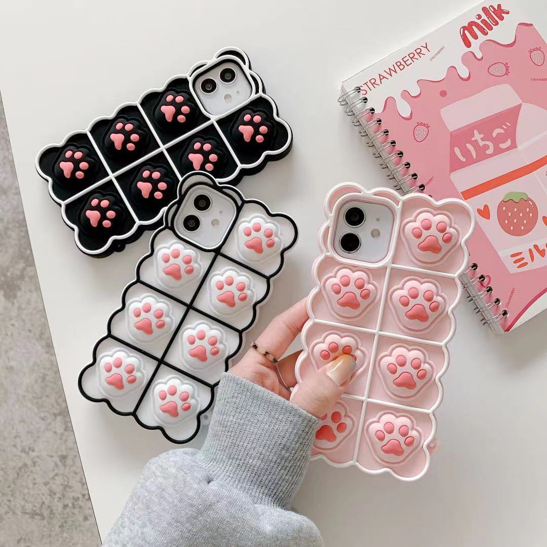 Squishy Cat Paw iPhone Case