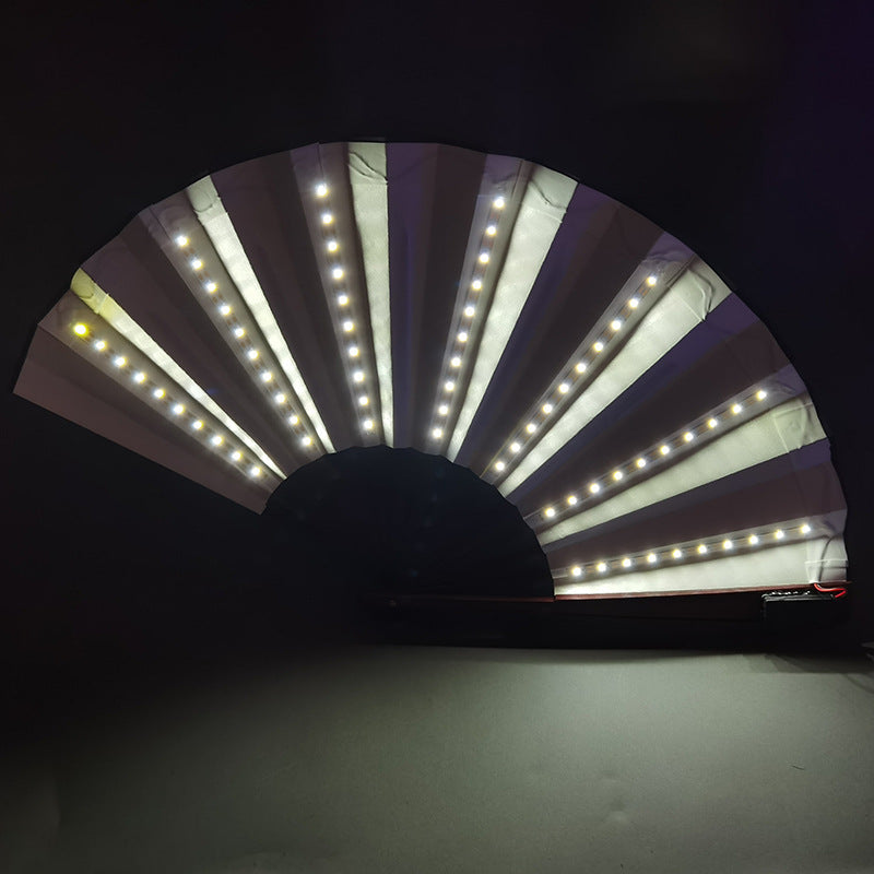 LED Light-Up Folding Hand Fan