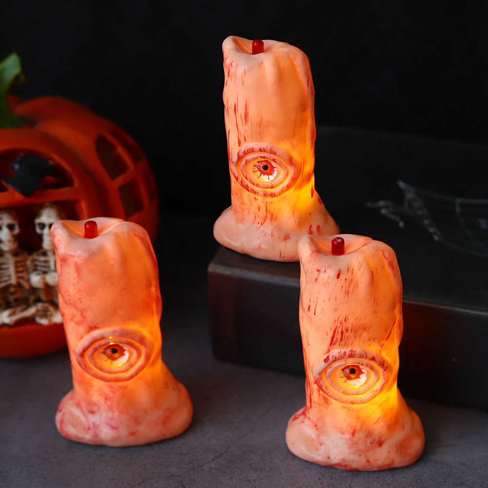 Bloody Eyeball LED Candle