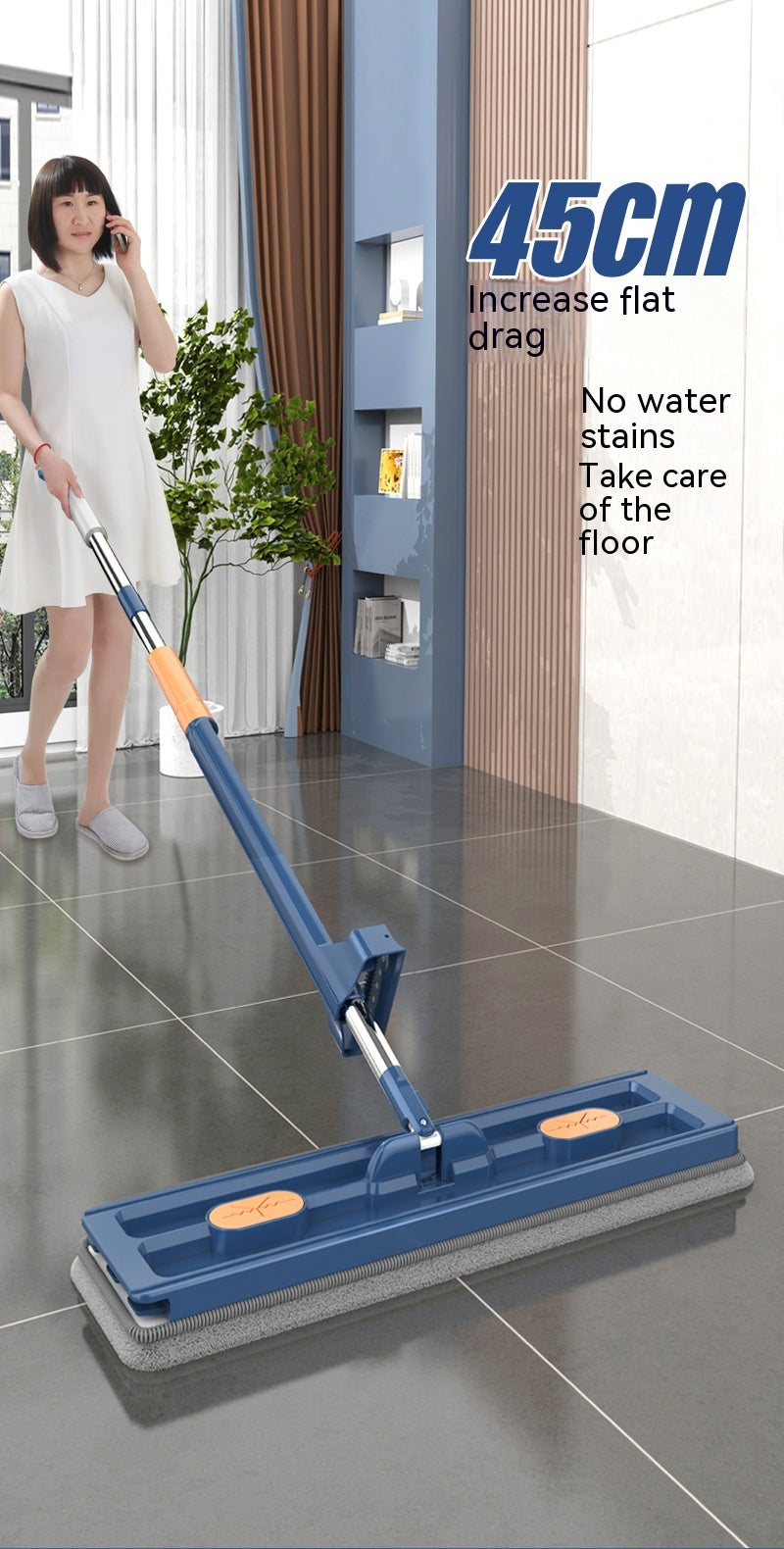 360° Flat Floor Mop