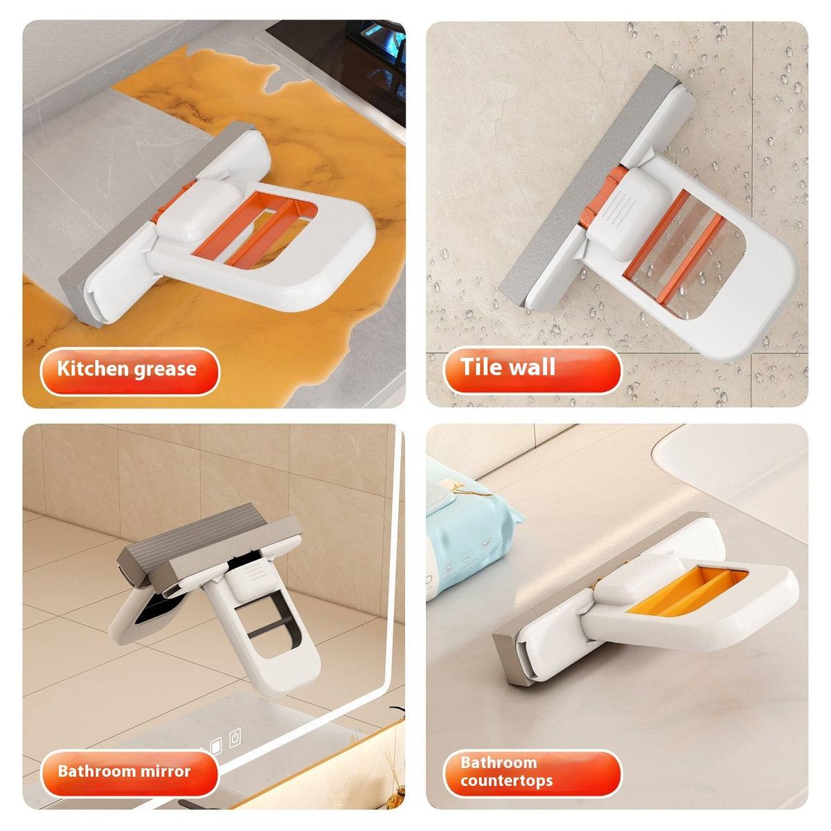 Mini Foldable Sponge Mop