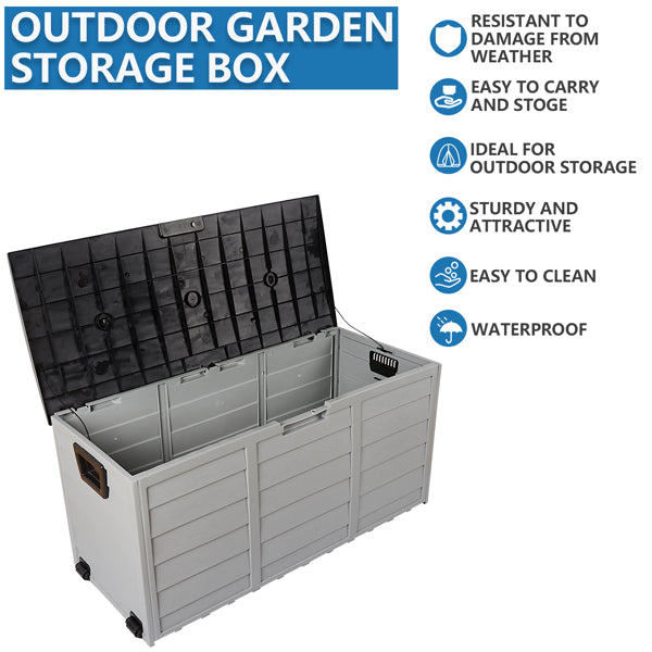 75-Gallon Outdoor Deck Storage Box