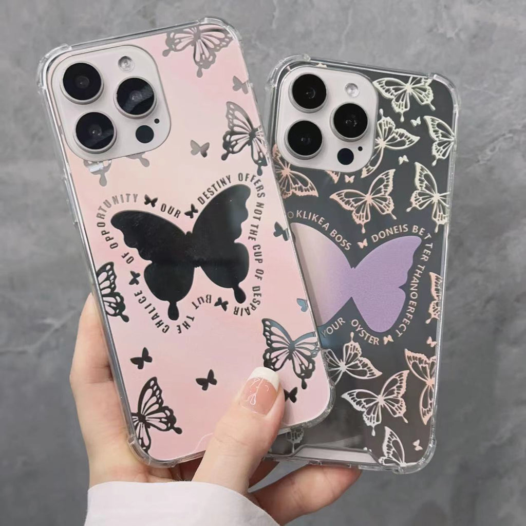 Butterfly Mirror Phone Case