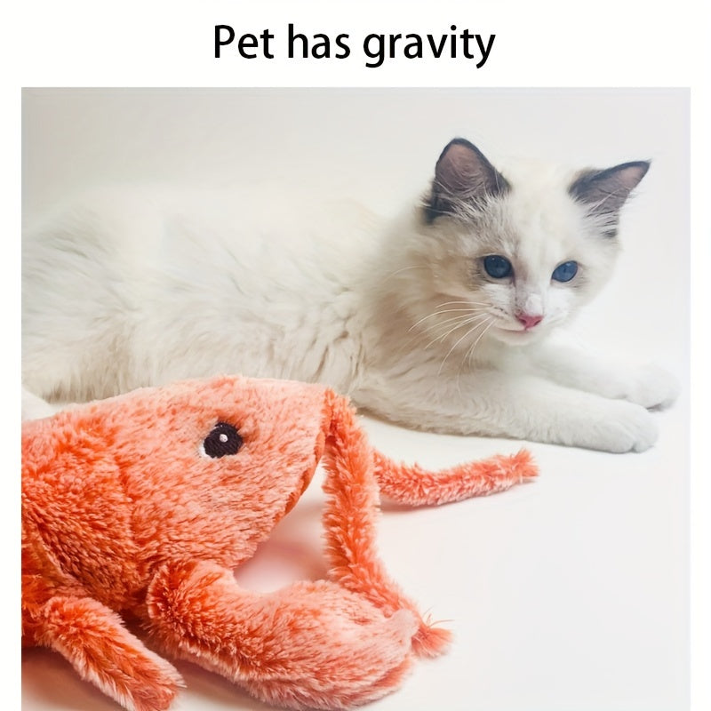 Flopping Lobster Cat Toy
