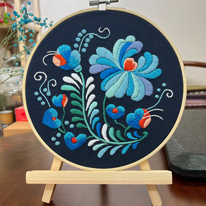 3D Flower Embroidery Kit