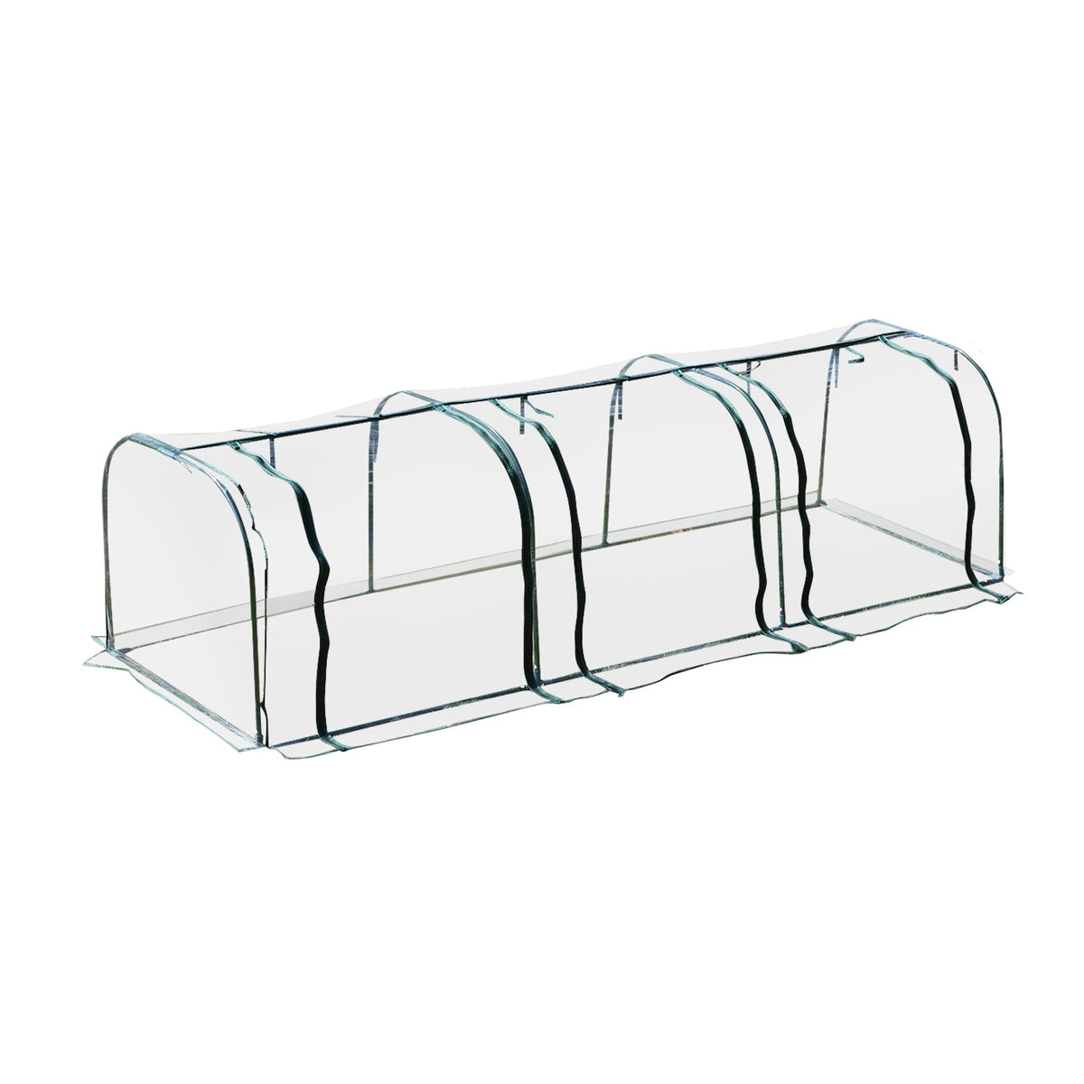 Tunnel Greenhouse with Steel Frame
