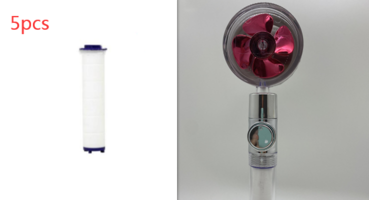 High-Pressure Turbo Fan Shower Head