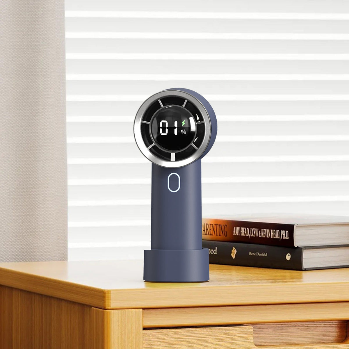 Handheld Fan with Cold Plate