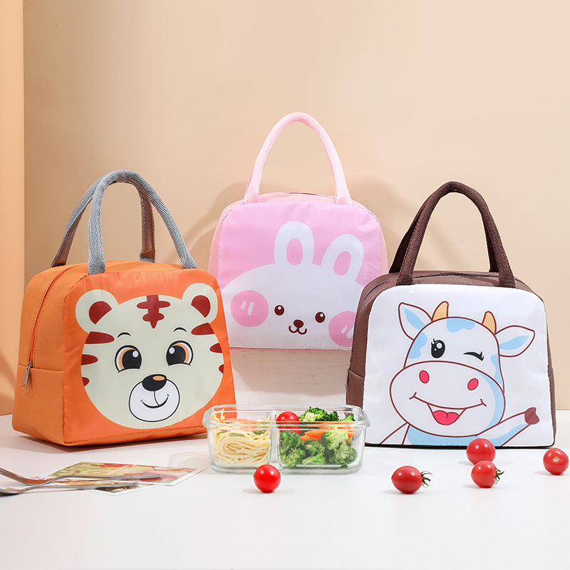 Cartoon Animal Insulated Lunch Bag