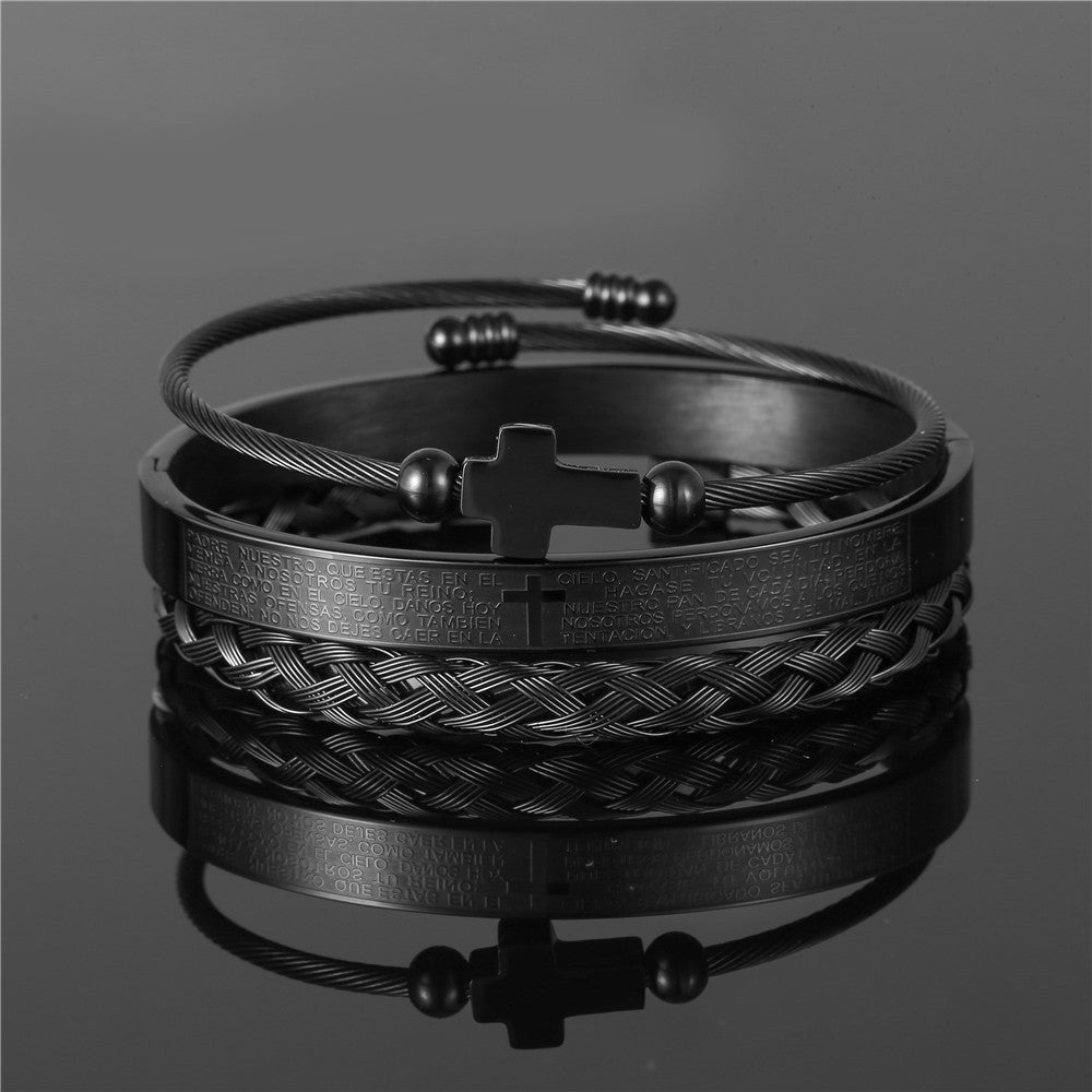 Roman Numeral Bangle Set