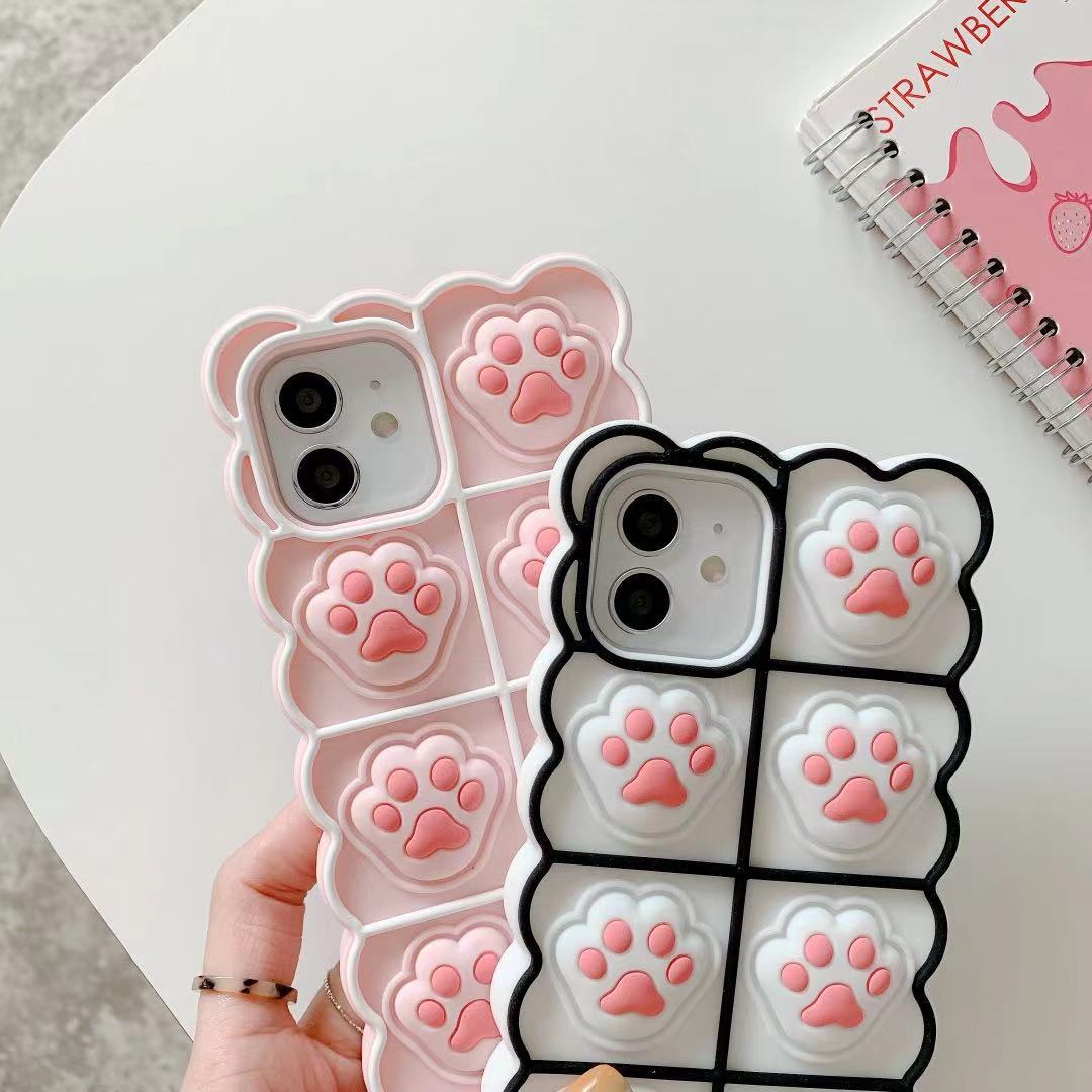 Squishy Cat Paw iPhone Case