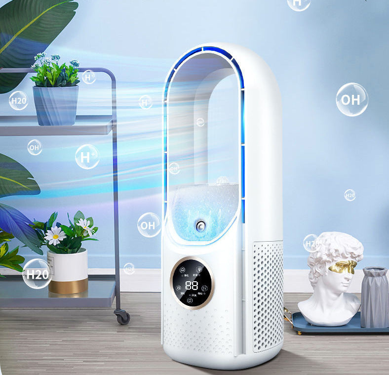 USB Bladeless Mist Cooler Fan