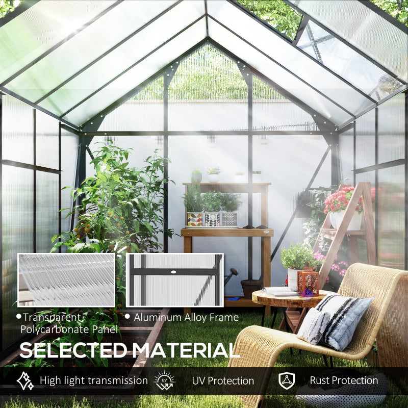 Walk-In Polycarbonate Greenhouse