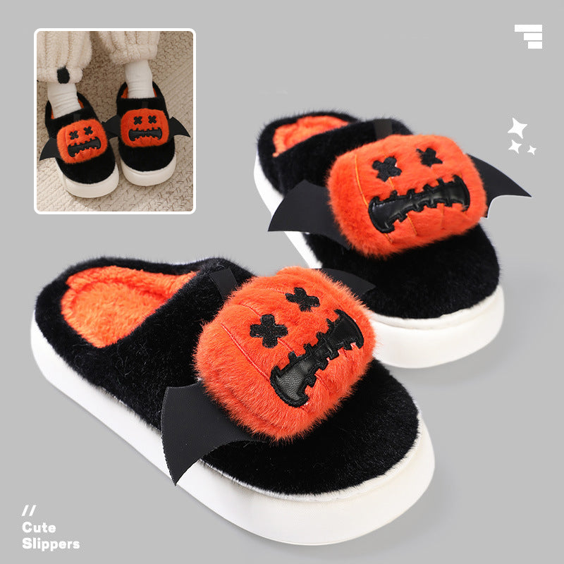 Winged Pumpkin Slippers