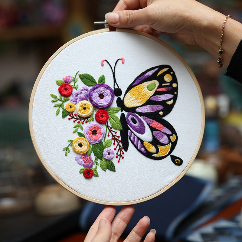 Butterfly Embroidery Kit