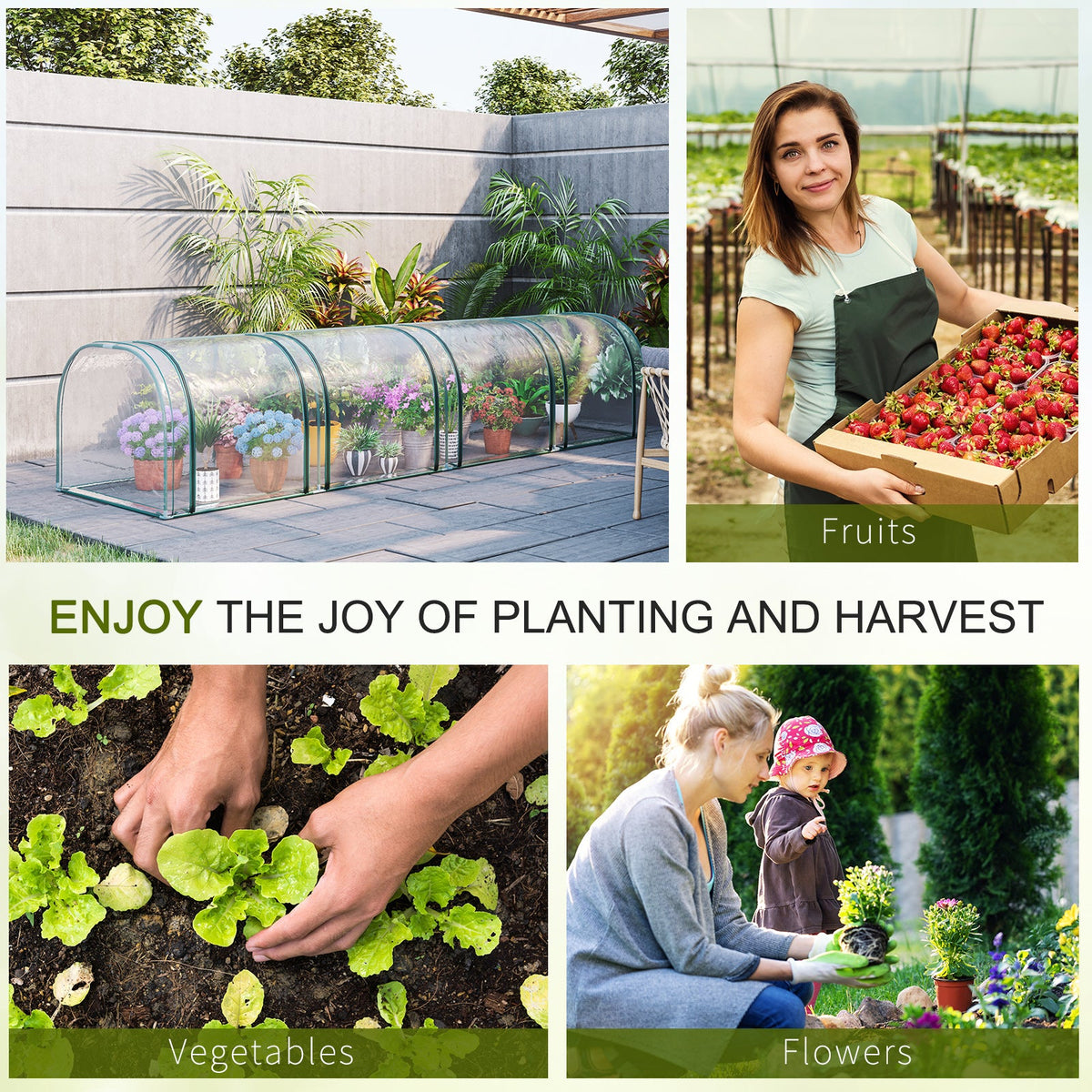 Portable Tunnel Greenhouse