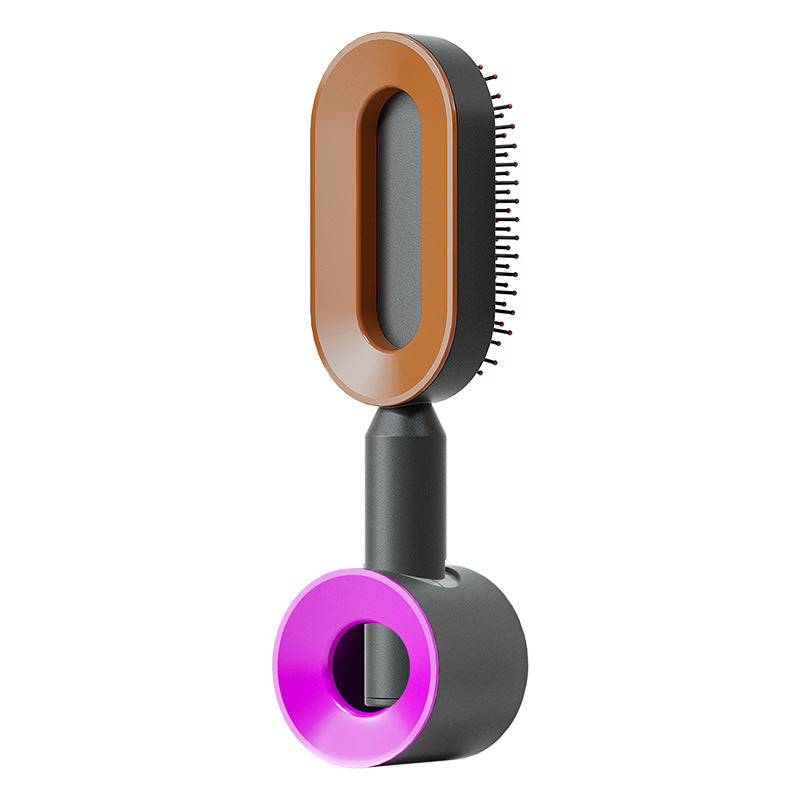 Self-Cleaning Cushion Hair Brush