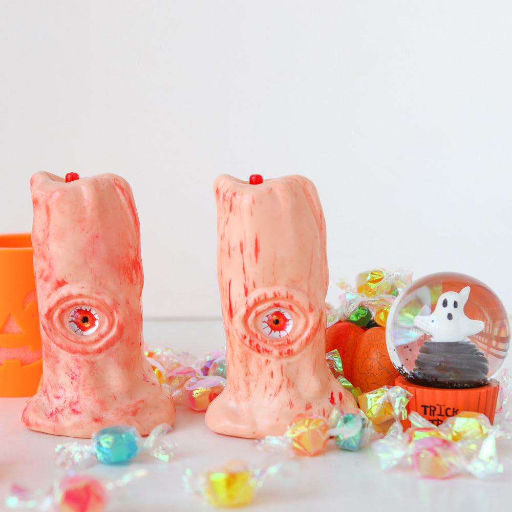 Bloody Eyeball LED Candle
