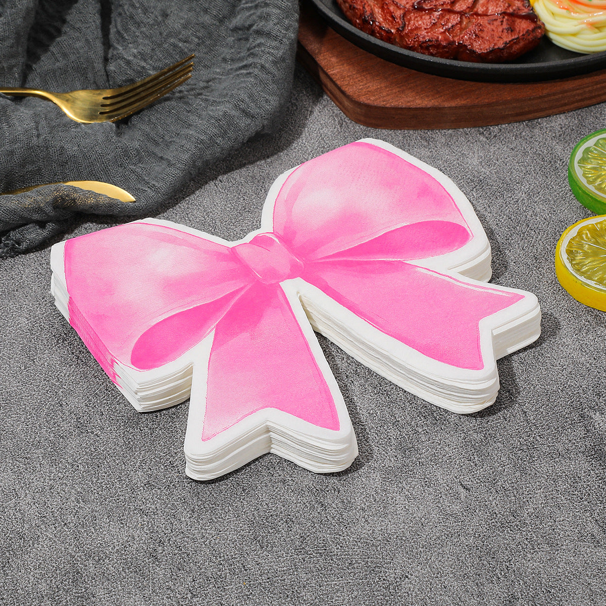 Bow-Shaped Party Napkins
