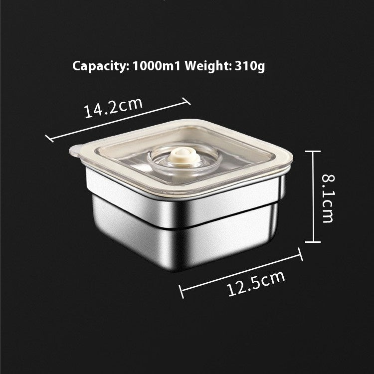 Stainless Steel Vacuum Food Container