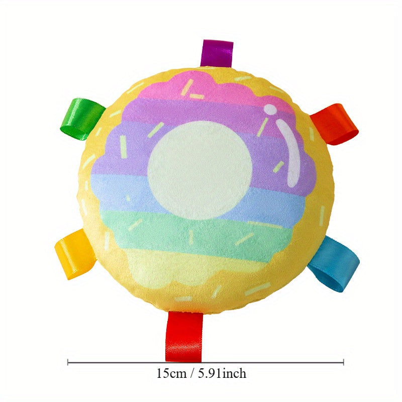 Plush Flying Disc Dog Toy