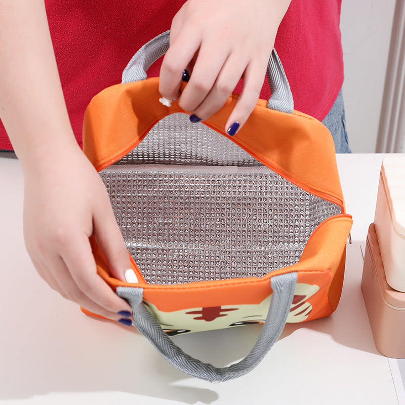 Cartoon Animal Insulated Lunch Bag