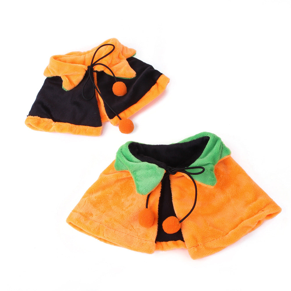Pumpkin Pet Cloak