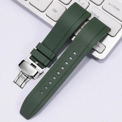 Quick-Release Rubber Watch Strap