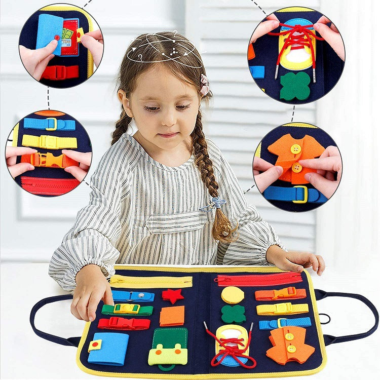 Montessori Felt Busy Book