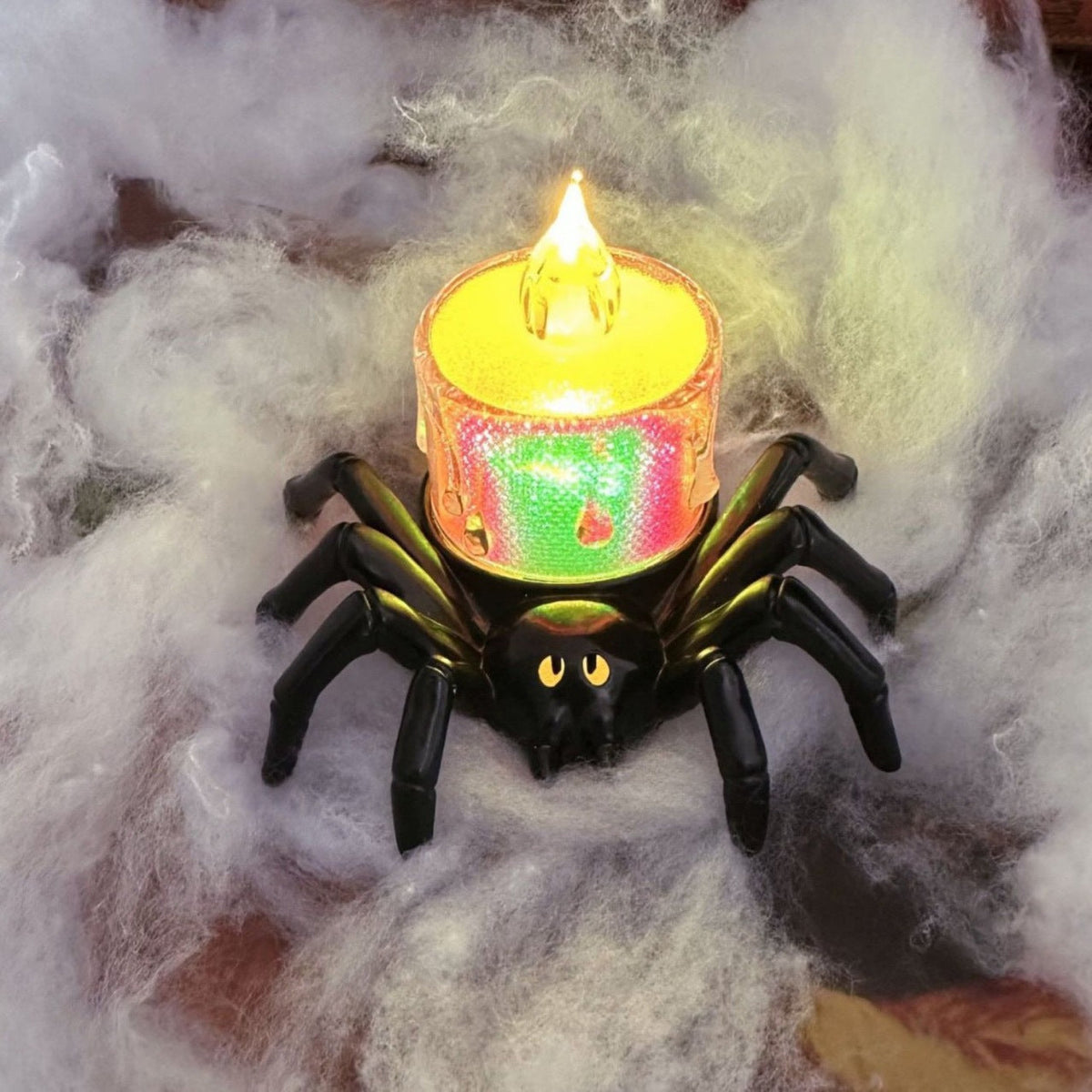 Light-Up Halloween Spider Decoration