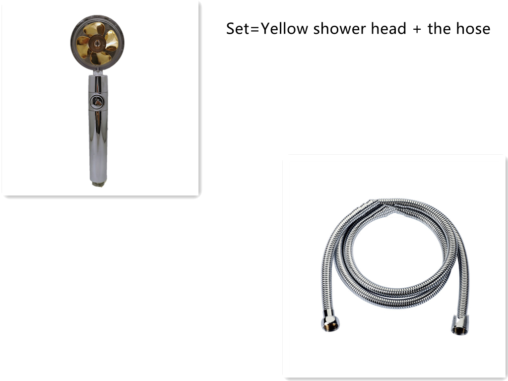 High-Pressure Turbo Fan Shower Head