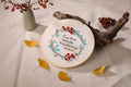 Flower & Grass Embroidery Kit