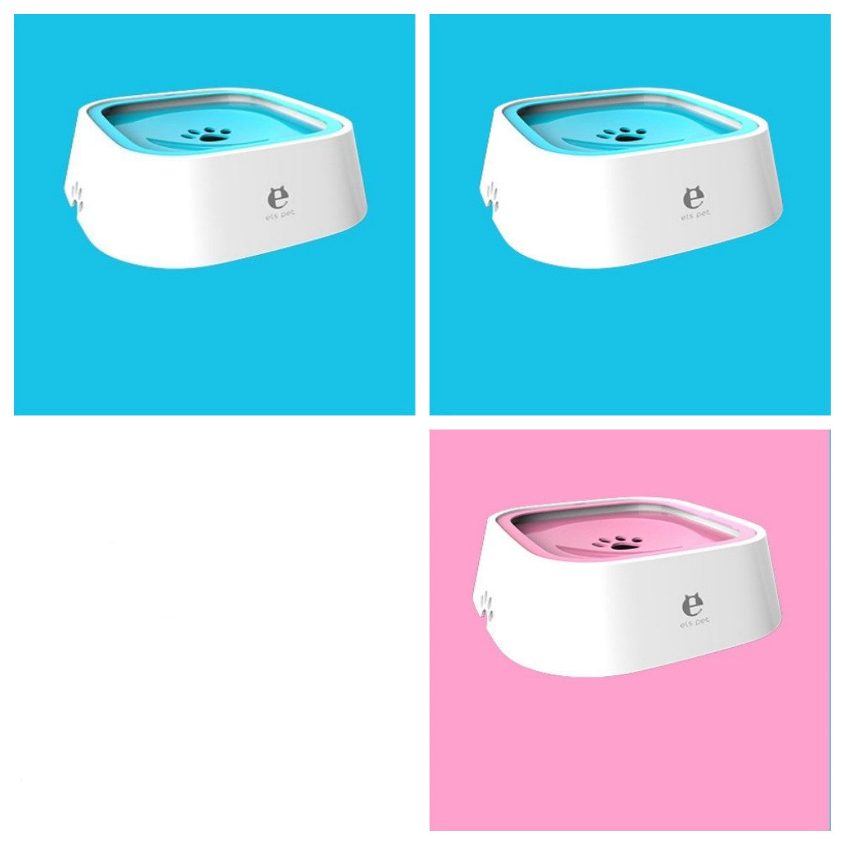 Anti-Splash Floating Pet Water Bowl (1.5 L)