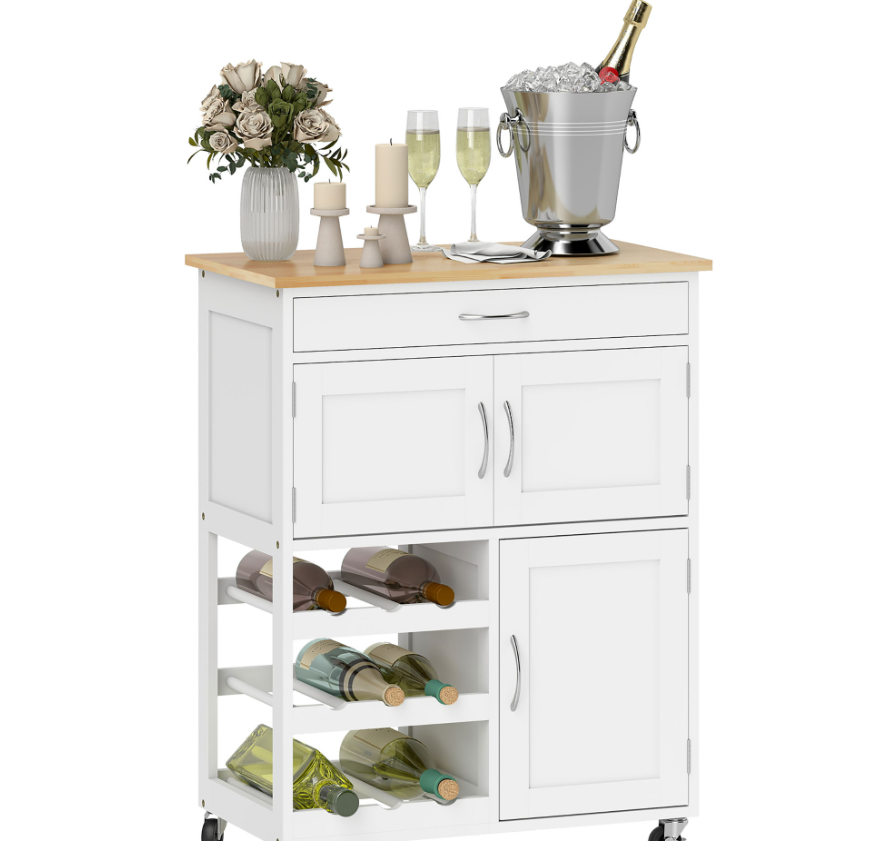 Rolling Kitchen Island Cart