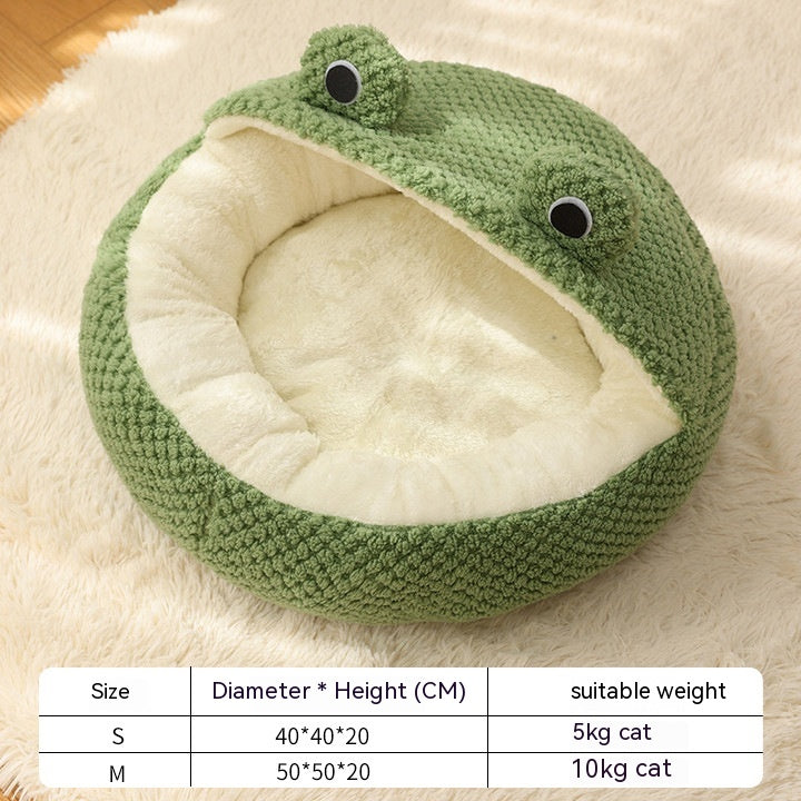 Frog Pet Bed